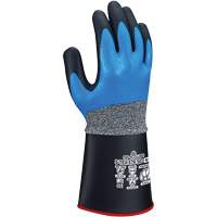 S-Tex 376SC Cut Resistant Gloves, Size Medium/7, 13 Gauge, Nitrile/Foam Nitrile Coated, Hagane Coil&reg; Shell, ASTM ANSI Level A4/EN 388 Level D Action Paper