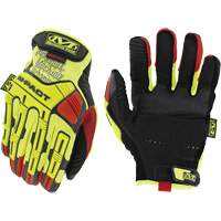 Hi-Viz M-Pact&reg; D4-360 Impact Gloves, 8, Synthetic Palm, Hook & Loop Cuff Action Paper