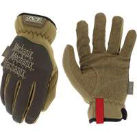 FastFit&reg; Work Gloves, Synthetic Palm, Size 8 Action Paper