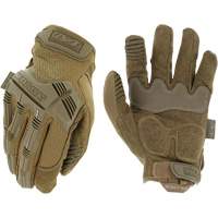 Gants antichocs tactiques Coyote M-Pact, 8, Paume en Synth&eacute;tique, Poignet Boucle et crochet Action Paper