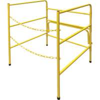 Manhole Guard Rail, Steel Action Paper