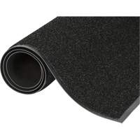 Jasper Entrance Mats, Wiper/Scraper, 2' x 3' x 5/16", Black Action Paper