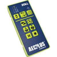 T&eacute;l&eacute;commande sans fil pour dispositif de formation Trainer2, Zoll AED Plus Pour, Non m&eacute;dical Action Paper