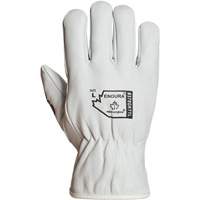 Endura&reg; Winter-Lined Driver Gloves, X-Large, Grain Goatskin Palm, Thinsulate Inner Lining Action Paper