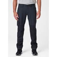 Oxford Service Pants, Poly-Cotton, Navy Blue, Size 30, 30 Inseam Action Paper