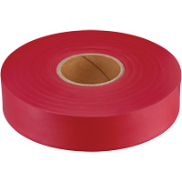 Empire Flagging Tape, 1" W x 600' L, Fluorescent Red Action Paper