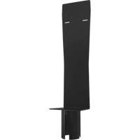 Dispenser Holder for Crowd Control Post, Black Action Paper