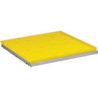 SpillSlope&reg; Safety Cabinet Shelf with Tray Action Paper