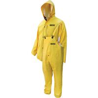 V&ecirc;tements imperm&eacute;ables ignifuges en trois morceaux Deny, 5T-Grand, Jaune Action Paper