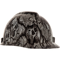 Casque de s&eacute;curit&eacute; Hydro Dip V-Gard, CSA type 1, Suspension Rochet, Non ventil&eacute; Action Paper