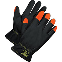Deny Driver's Gloves, 3X-Large, Grain Goatskin Palm Action Paper
