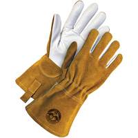 TIG Welder's Gloves, Grain Goatskin, Size X-Large Action Paper