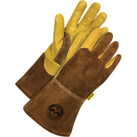 Welder's Gloves, Grain Cowhide, Size 2X-Large Action Paper