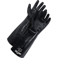 Arc Tek Coated Glove, Size 10, 9" L, Neoprene, Jersey Inner Lining Action Paper
