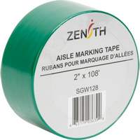 Ruban pour marquage d'all&eacute;es, 2" x 108', PVC, Vert Action Paper