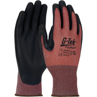 G-Tek&reg; PolyKor&reg; X7 Neuroma&reg; Cut Resistant Gloves, Small, 18 Gauge, Polyurethane Coated, ASTM ANSI Level A3/EN 388 Level C Action Paper