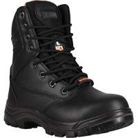 Safety Boots, Leather, Steel Toe, Size 6, Impermeable Action Paper