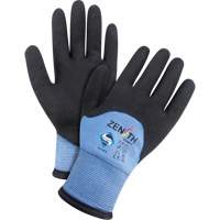 Gants enduits ZX-30° de premi&egrave;re qualit&eacute;, Moyen, R&ecirc;vetement Mousse de PVC, Calibre 15, Enveloppe en Nylon Action Paper