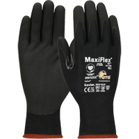 ATG MaxiFlex&reg; Cut Touchscreen Compatible Gloves, X-Small, 15 Gauge, Foam Nitrile Coated, ASTM ANSI Level A4/EN 388 Level 3/EN 388 Level D Action Paper