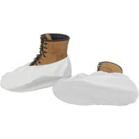 Shoe Covers, One Size, Microporous, White Action Paper