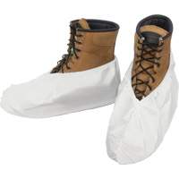 Shoe Covers, One Size, Microporous, White Action Paper