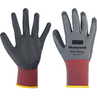 WorkEasy Cut Protective Gloves, 6/X-Small, 13 Gauge, Foam Nitrile Coated, EN 388 Level 1 Action Paper
