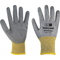 WorkEasy Cut Protective Gloves, Size 6/X-Small, 13 Gauge, Polyurethane Coated, HPPE/Glass Fibre Shell, ASTM ANSI Level A2/EN 388 Level B Action Paper