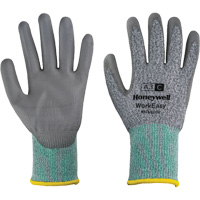 WorkEasy Cut Protective Gloves, Size 6/X-Small, 13 Gauge, Polyurethane Coated, HPPE/Glass Fibre Shell, ASTM ANSI Level A3/EN 388 Level C Action Paper