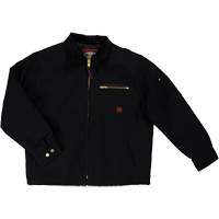 Duck Chore Jacket, Men's, Small, Black Action Paper