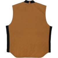 WV04 Moto Vest, Men's, Small, Brown Action Paper
