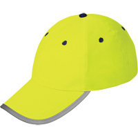 148 Ball Cap, High Visibility Lime-Yellow Action Paper