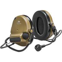Casque VI NIB Peltor ComTac, Style Cordon cervical, 22 dB Action Paper