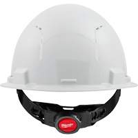 Front Brim Hardhat, Meets CSA Type 1, Ratchet Suspension, Vented Action Paper
