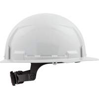Front Brim Hardhat, Meets CSA Type 1, Ratchet Suspension, Non-Vented Action Paper