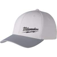 Workskin Fitted Hat, Grey, Poly-Cotton Action Paper