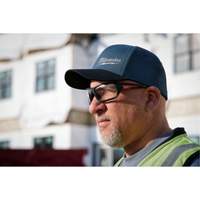 Workskin Fitted Hat, Blue, Poly-Cotton Action Paper