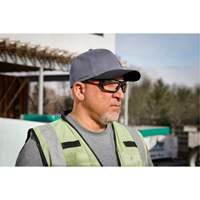 Workskin Fitted Hat, Grey, Poly-Cotton Action Paper