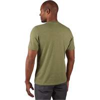 T-shirt de travail hybride, Hommes, Petit, Vert Action Paper