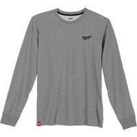 T-shirt de travail hybride, Hommes, Petit, Gris Action Paper