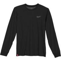 T-shirt de travail hybride, Hommes, Petit, Noir Action Paper