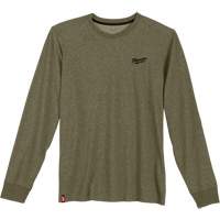 T-shirt de travail hybride, Hommes, Petit, Vert Action Paper