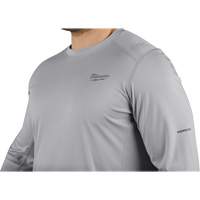 Workskin Lightweight Shirt, Men's, Small, Grey Action Paper