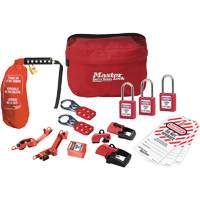 Premier Lockout Kit with Zenex Thermoplastic Locks, Electrical Kit, 16 Components Action Paper