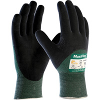 ATG MaxiFlex&reg; Cut Seamless Cut Resistant Gloves, Size Large, 15 Gauge, Nitrile Coated, Engineered Yarn Shell, ASTM ANSI Level A2/EN 388 Level 3/EN 388 Level B Action Paper
