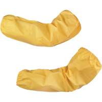 Manchons jetables niveau 1 ChemMax, Longueur de 18", Poly&eacute;thyl&egrave;ne/Polypropyl&egrave;ne, Jaune Action Paper