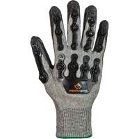 TenActiv STXFNVB Impact Gloves, Medium, Synthetic Palm, Knit Wrist Cuff Action Paper