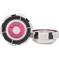 Cartridge with Splash Guard, Particulate Filter, P100 Filter Action Paper