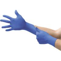Microflex&reg; Cobalt&reg; N19 Multi-Purpose Exam Gloves, X-Small, Nitrile, 3.9-mil, Powder-Free, Blue, Class 2 Action Paper