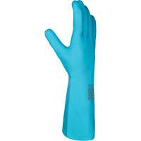 Flextril Chemical Gloves, Size 7, 12.5" L, Nitrile, Nylon Inner Lining Action Paper