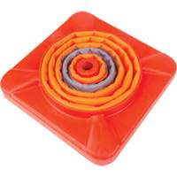 Collapsible Traffic Cone, 18" H, Orange Action Paper